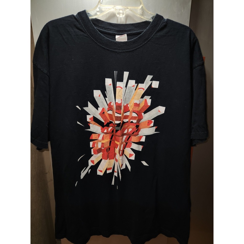 The Rolling Stones 2005 "A Bigger Bang" Concert T-Shirt Black Size XL Rock Music